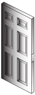 6 Panel Doors