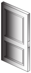 2 Panel Doors
